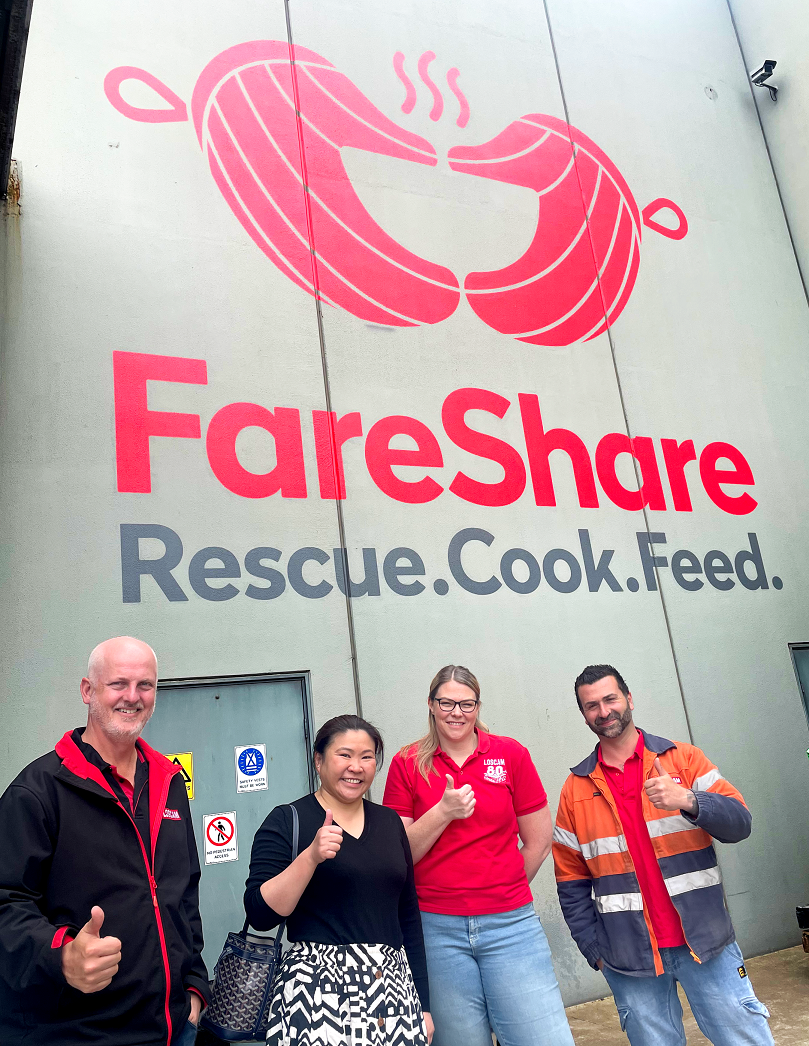 Loscam Contributes to FareShare Derrimut Food Processing Kitchen