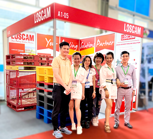 Loscam Vietnam Team at Vietnam Expo 2022