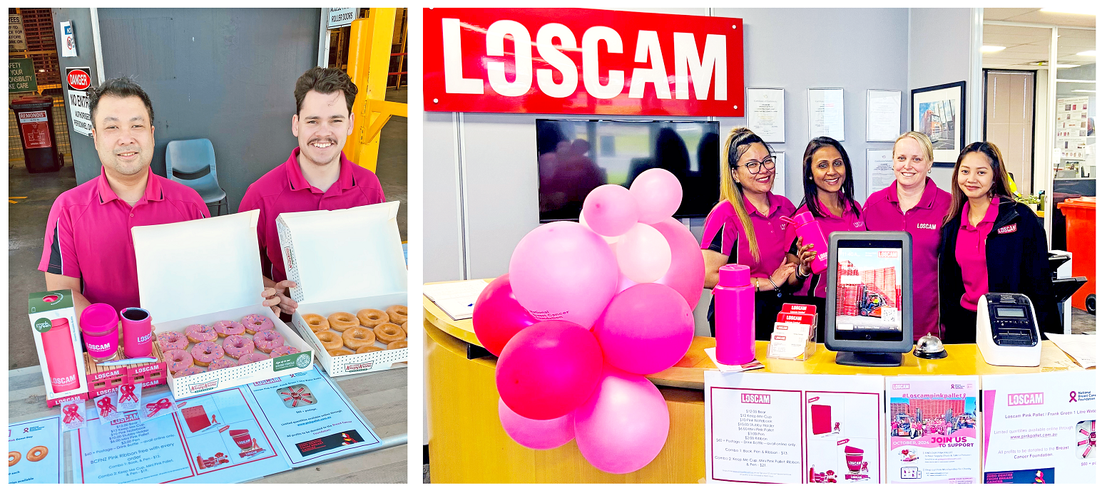2024 Loscam Pink Pallet Campaign: A Triumph in Support of Breast Cancer ...