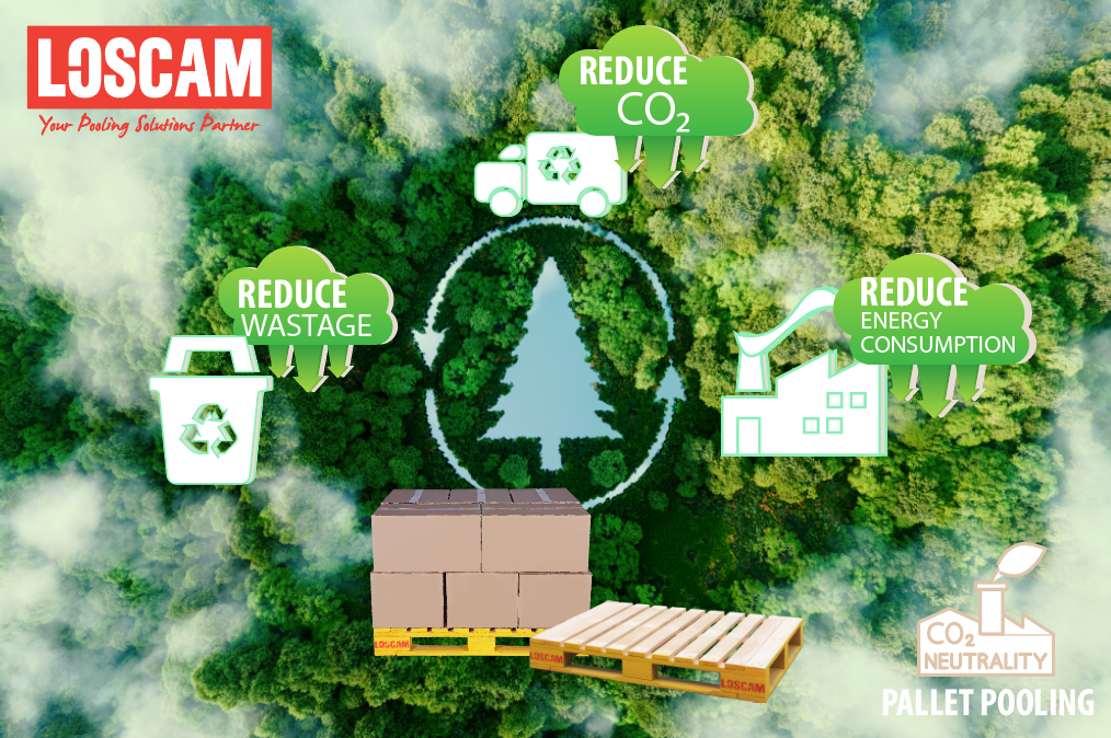 LOSCAM: Pallet pooling is in line with the carbon peak and neutrality goal