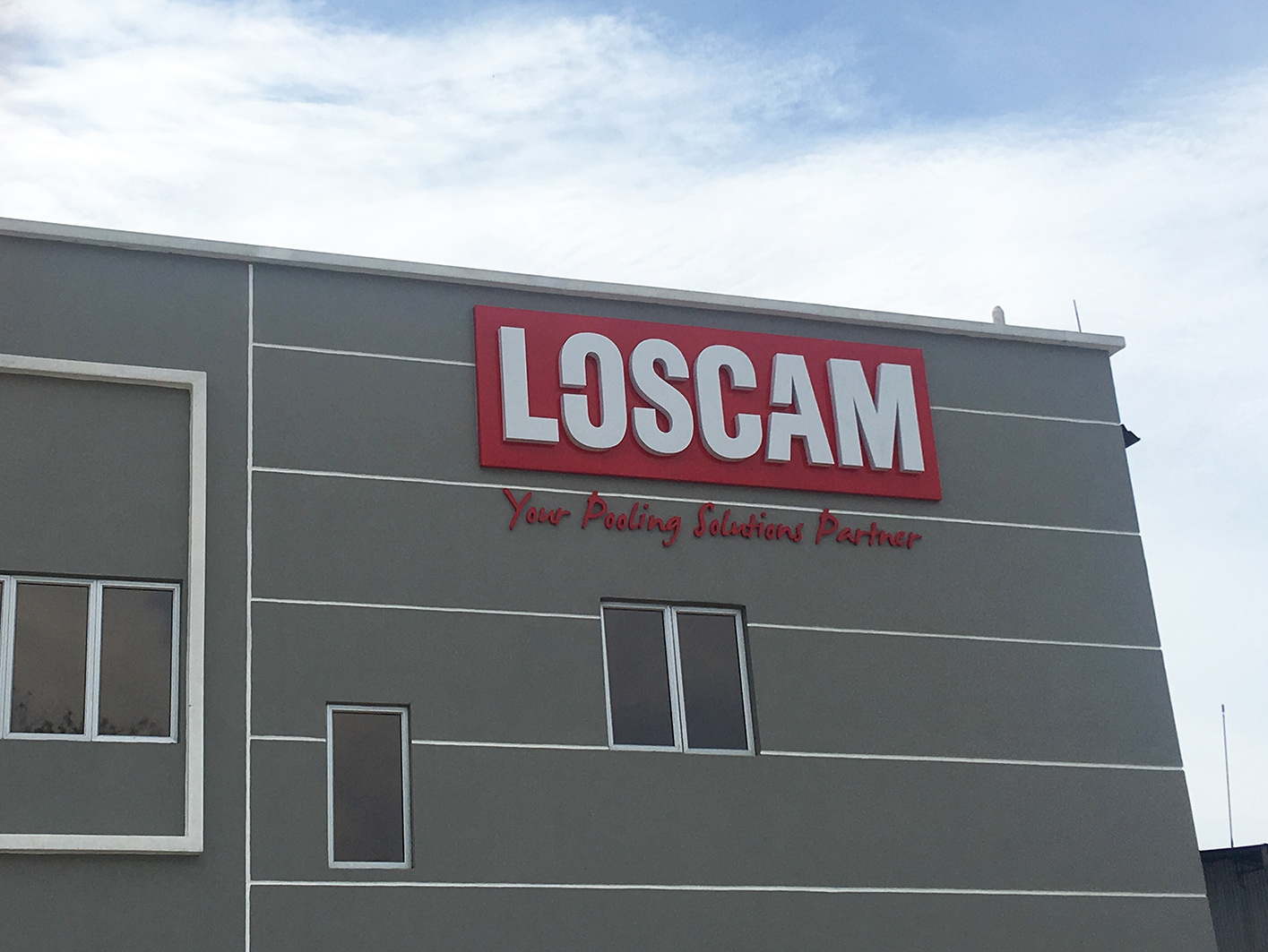 Loscam Malaysia new depot exterior